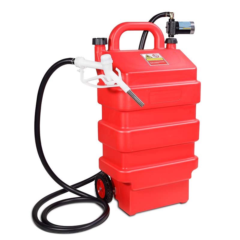 Réservoir de carburant de 16 gallons avec pompes de transfert d'essence automatiques 12 V